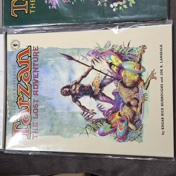Tarzan The Lost Adventure Edgar Rice Burroughs with Joe R. Lansdale Books #1-4 - Picture 9 of 14